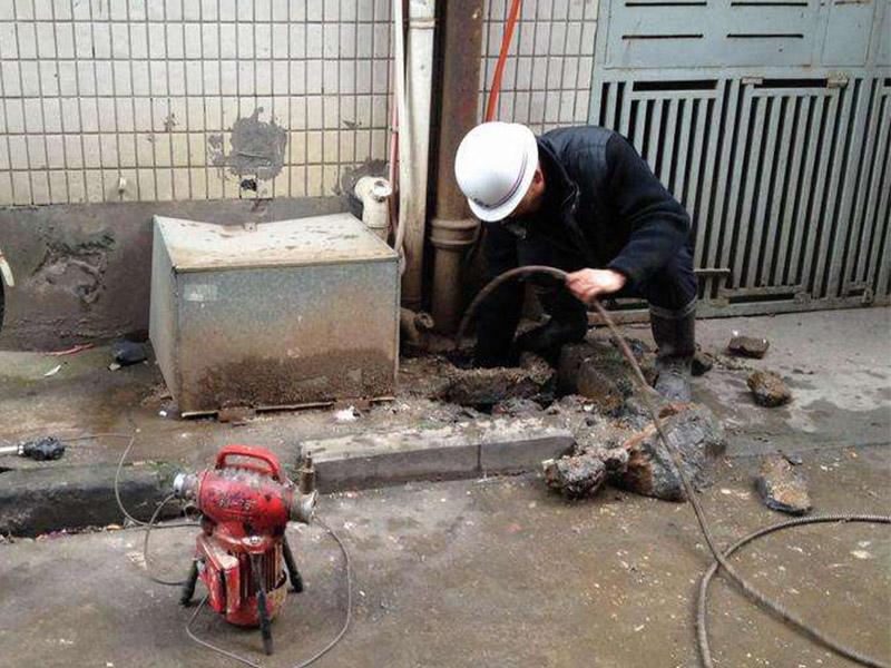 皇桐镇疏通下水道-洗菜池疏通