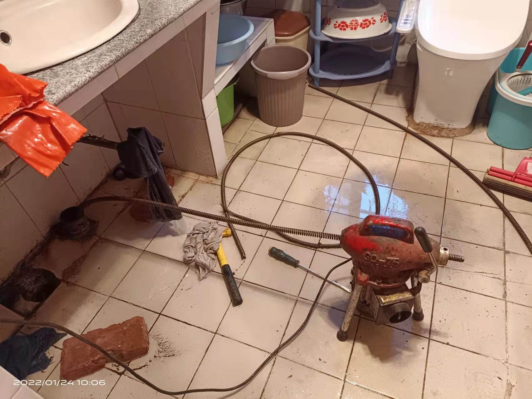 皇桐镇疏通厨房下水道，地漏疏通